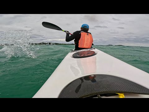 Downwind NK Breeze #surfski 
