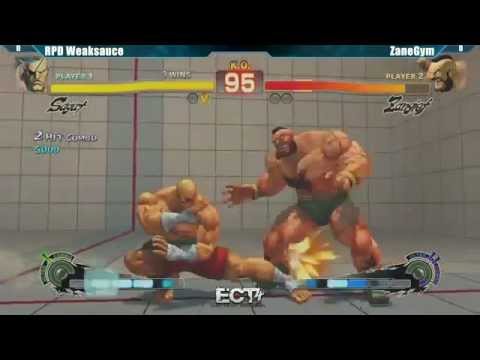 SSF4 AE2012 RPD Weaksauce vs ZaneGym ECT4