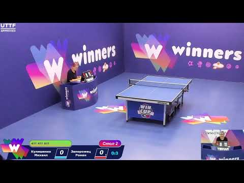 WINners CUP table 2  20.08    Kulishenko Mikhail - Zaporozhets Roman 13:30