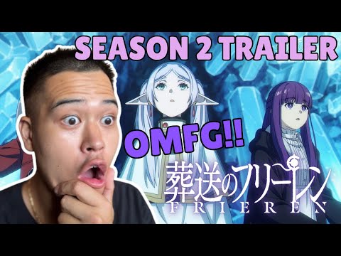 Frieren Season 2 TRAILER Reaction — THE PEAK RETURNS!! 😭🔥