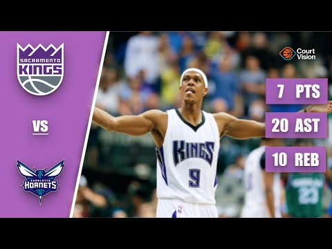 TB - Rajon Rondo - 7 Points, 20 Assists, 10 Rebounds vs Hornets - 2015-16 Regular Season
