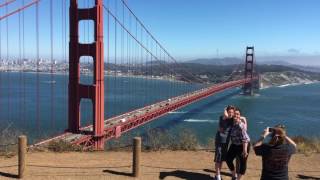 Marin Headlands with great view of San Francisco and Golden Gate Bridge