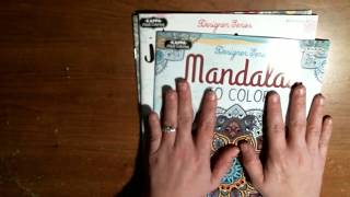 Our First Video about Adult Coloring Books!