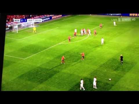 Fabian Schär Goal vs. Norway// Swiss Comment Switzerland- Norway 10.9.2013