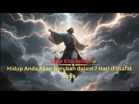 Stoikisme dan Ketenangan: Menemukan Jelas dalam Hidup Tanpa Kekhawatiran"