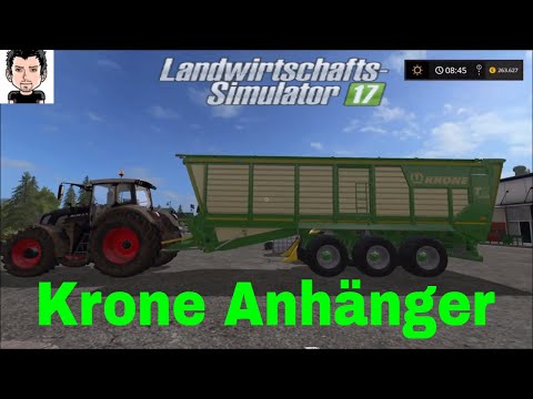 LS17 PS4 Goldcrest Valley #86 Krone Anhänger Landwirtschafts Simulator 17