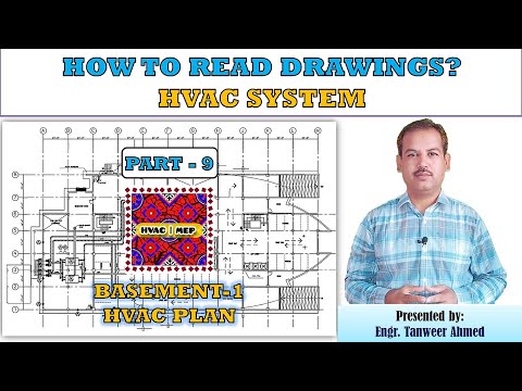 How to read HVAC drawings Part 1 Standard Details Legend in Urdu Hindi