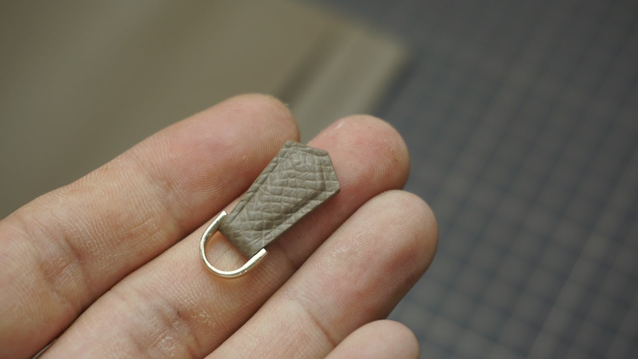 [4] How To Make Leather Zipper Pulls? | Zipper Puller | Leather Craft