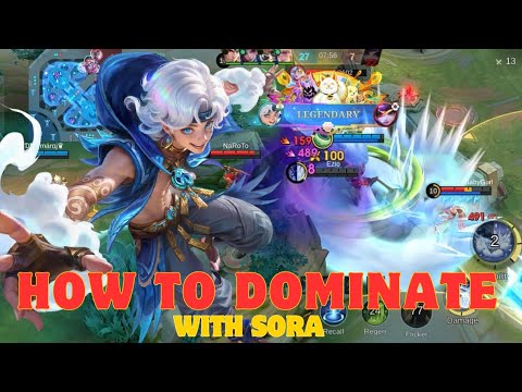 Sora’s 0% Attack Build is ACTUALLY 1000+ Damage? (HP Conversion Secret) | Mobile Legends 