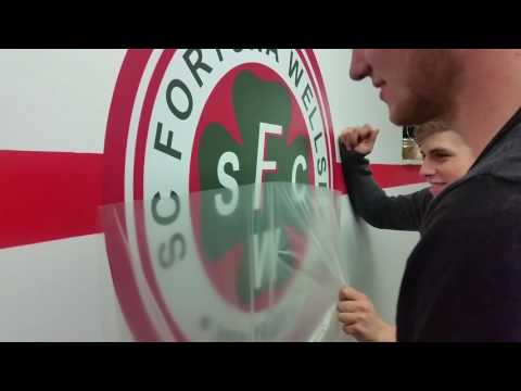 Renovierung des Kabinengangs.