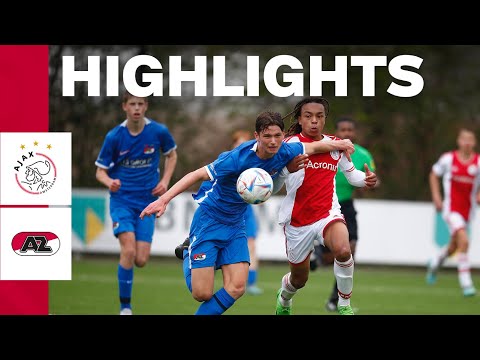 With his weak foot 🙈🤩 | Highlights Ajax O16 - AZ O16
