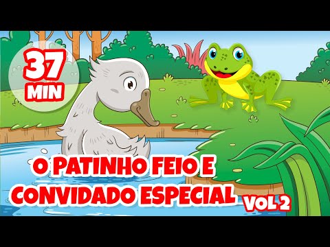 O Patinho Feio e Convidado Especial vol 2 - Giramille 38 min | Desenho Animado Musical