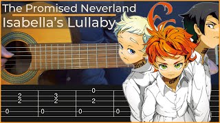 Download lagu The Promised Neverland - Isabella's Lullaby (Simple Guitar Tab) mp3