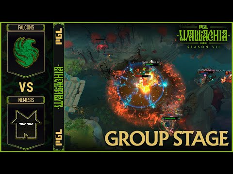 FALCONS vs NEMESIS - HIGHLIGHTS - PGL Wallachia Season 7 | DOTA2