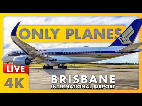 🔴 PLANE SPOTTING LIVE | Brisbane Airport @ NIGHT w/ Matty + ATC | Brisbane, Australia 🇦🇺✈️