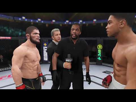 Khabib Nurmagomedov vs Muhammad Ali (EA Sports UFC 4)