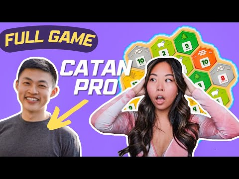 COMPETING AGAINST BO PENG, CATAN NATIONAL CHAMPION || full catan game