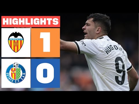 Resumen de Valencia vs Getafe Matchday 28