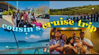 8 Days at Sea: Our Cousins Cruise Trip! 🌴🚢  | 2025 Travel Vlog