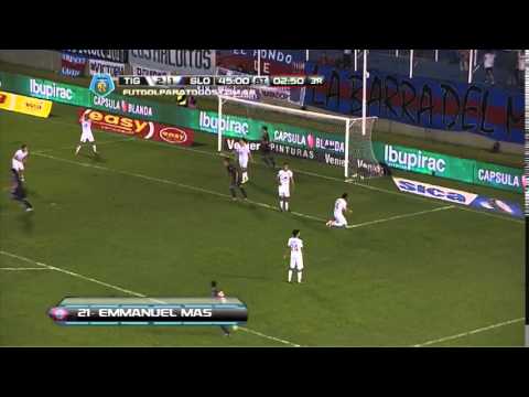 Gol de Emanuel Mas Tigre 2-2 San Lorenzo