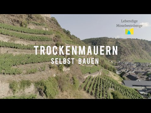 Trockenmauern selbst bauen