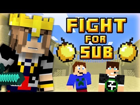 Frigiel - FIGHT FOR SUB: 100 Minecraft streamers in an arena!