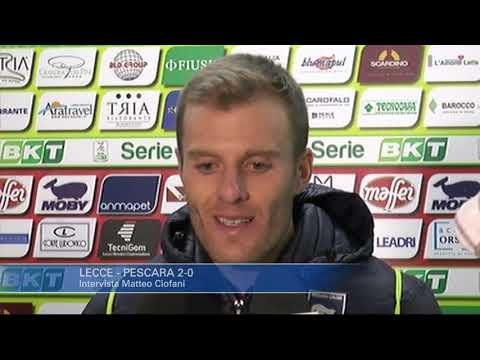 Lecce - Pescara 2-0: Matteo Ciofani