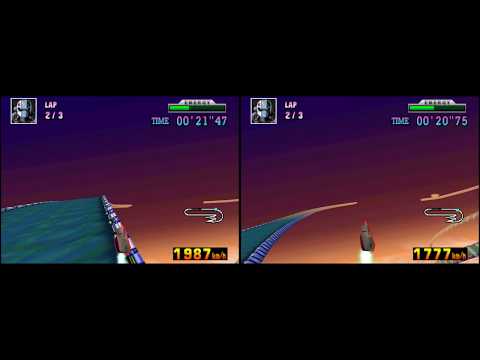 [TAS] F-Zero X EK: Silence 3 - "Gravity Abuse" VS "Loops-skip" strategies