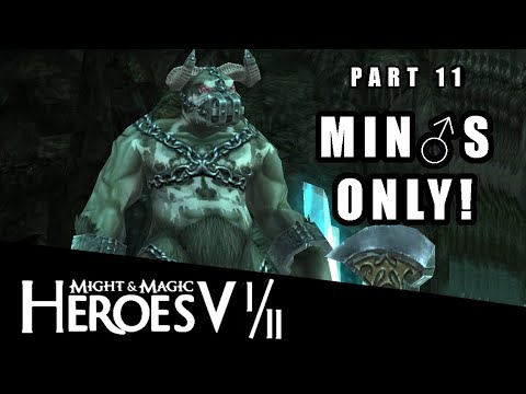 BIG fights | Minotaur Only Challenge [HOMM 5.5] | Dungeon Pt.11