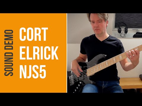 Демонстрация звучания бас-гитары Cort Elrick NJS 5