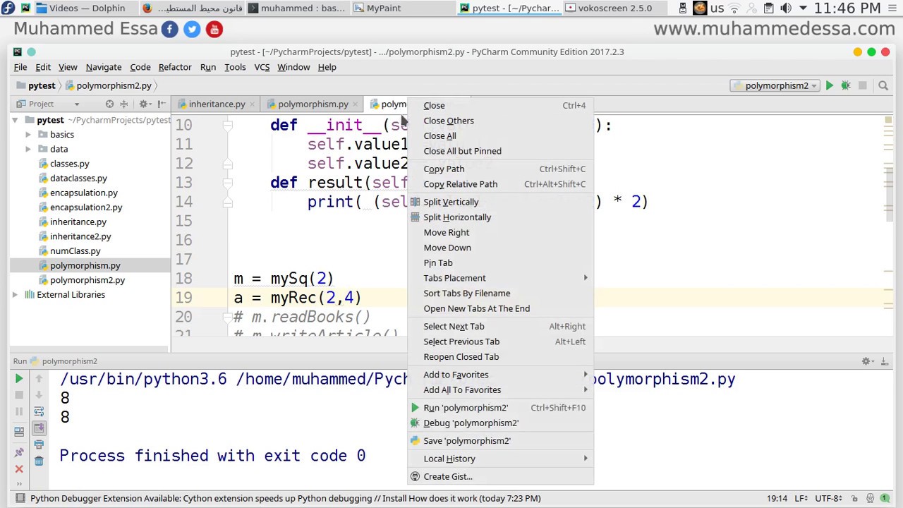 54   Python 3 OOP Polymorphism