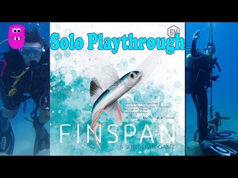 Solo Playthrough level 3 with upgraded wooden tokens - Finspan