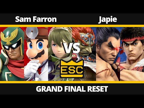 ESC 26 - Squad Strike - Grand Final Reset - Sam Farron Vs. Japie - SSBU Local Tournament