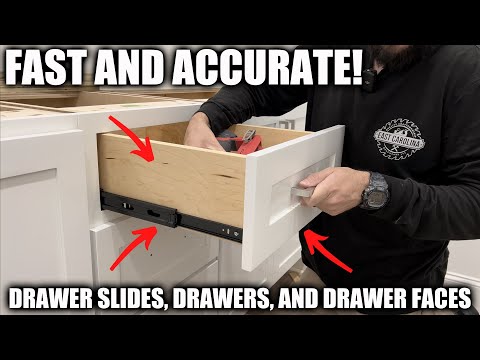 Install drawers like a PRO / Easy method in 30 minutes!