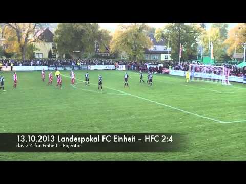 Tore des FC Einheit gegen den HFC