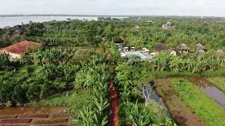 preview picture of video 'Vue des Jardins - Delta du Mékong - Cai Be - Vietnam'
