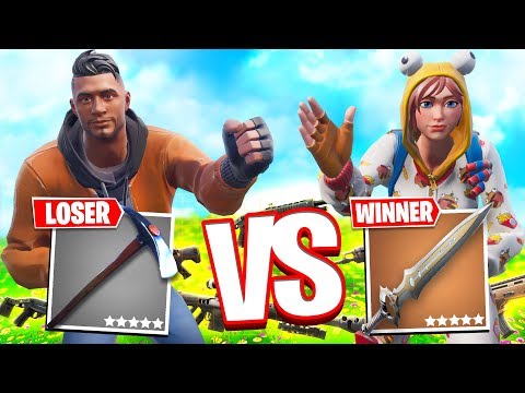 CARTA FORBICE SASSO SU FORTNITE CON LA NUOVA SPADA!!