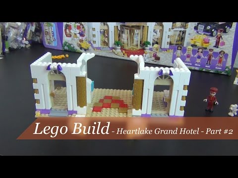 Lego Friends Heartlake Grand Hotel Build Part #2 - Set #41101