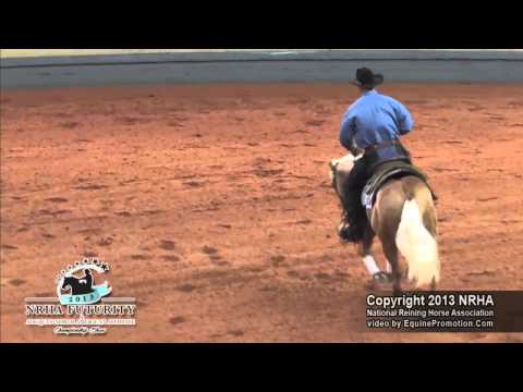 Wimpchester 73 ridden by Marco Formentin - 2013 NRHA Futurity (Open Futurity First Go)