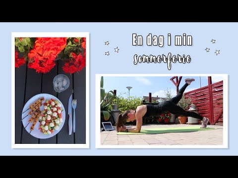 EN PRODUKTIV DAG I MIN SOMMERFERIE ☀️