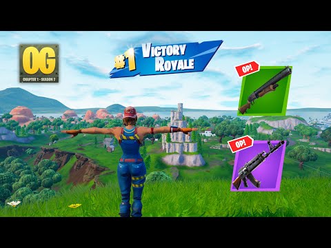 21 Kill Fortnite Solos "FORTNITE OG" | High Kill Fortnite OG Season 7 Gameplay (OG GRAPHICS)