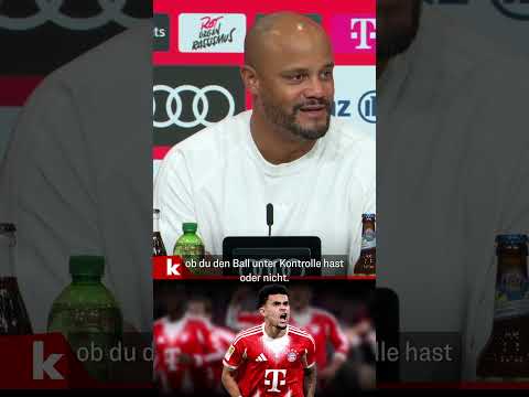 Kompany feiert Luis Diaz: "Er hat diese 'Chaos-Kreativität'" #shorts