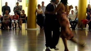 Gaston Torelli y Moira Castellano. Show (1). Festival "Nevskaya Milonga - 2010". St.Petersburg.