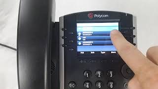 Polycom How to Clear Missed Calls