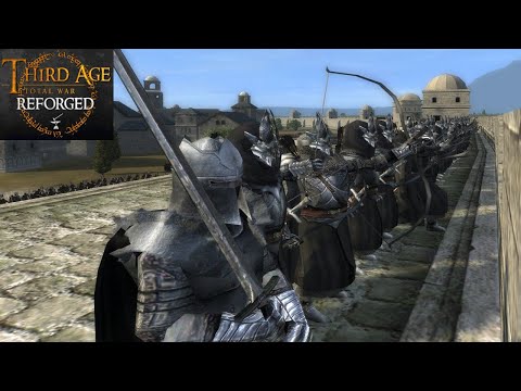 RECLAIMATION OF REBUILT OSGILIATH (Siege Battle) - Third Age: Total War (Reforged)