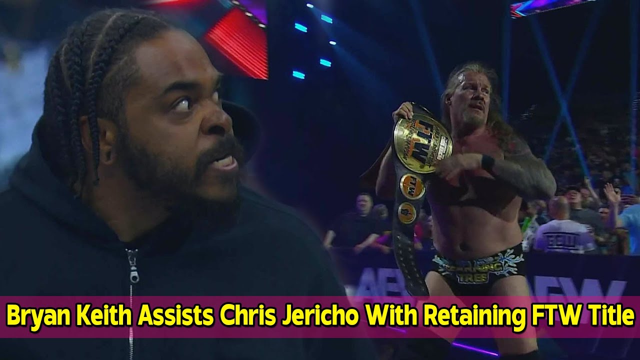 Bryan Keith Assists Chris Jericho With Retaining FTW Championship at AEW Double or Nothing