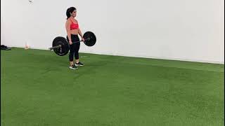 Clean to front squat