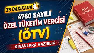 38 Dakikada 4760 Sayılı Özel Tüketim Vergisi (ÖTV)  | 2026 Güncel Soru-Cevap & S