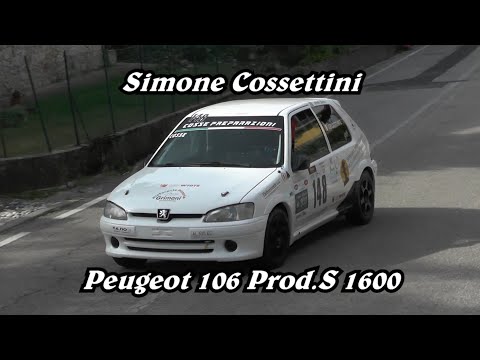 HILLCLIMB SALITA CIVIDALE - CASTELMONTE 2021 | SIMONE COSSETTINI | PEUGEOT 106 PROD.S 1600