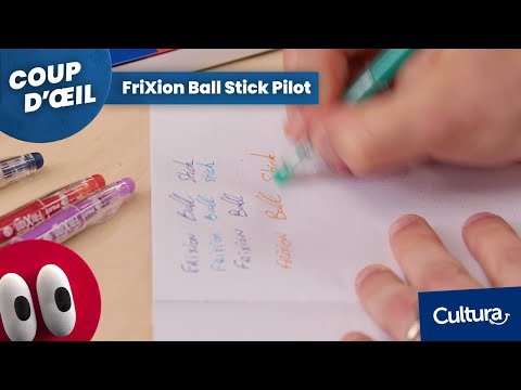 Pochette de 6 stylos effaçables - FriXion Ball Sticks - Tons chauds - Pilot  - Stylos Effaçables - Stylos